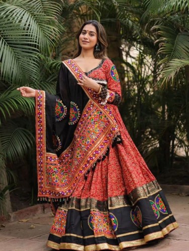 Rayon Chaniya Choli with Latkan Dupatta